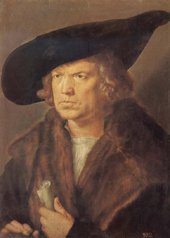Albrecht Durer Portrait of a man oil painting image